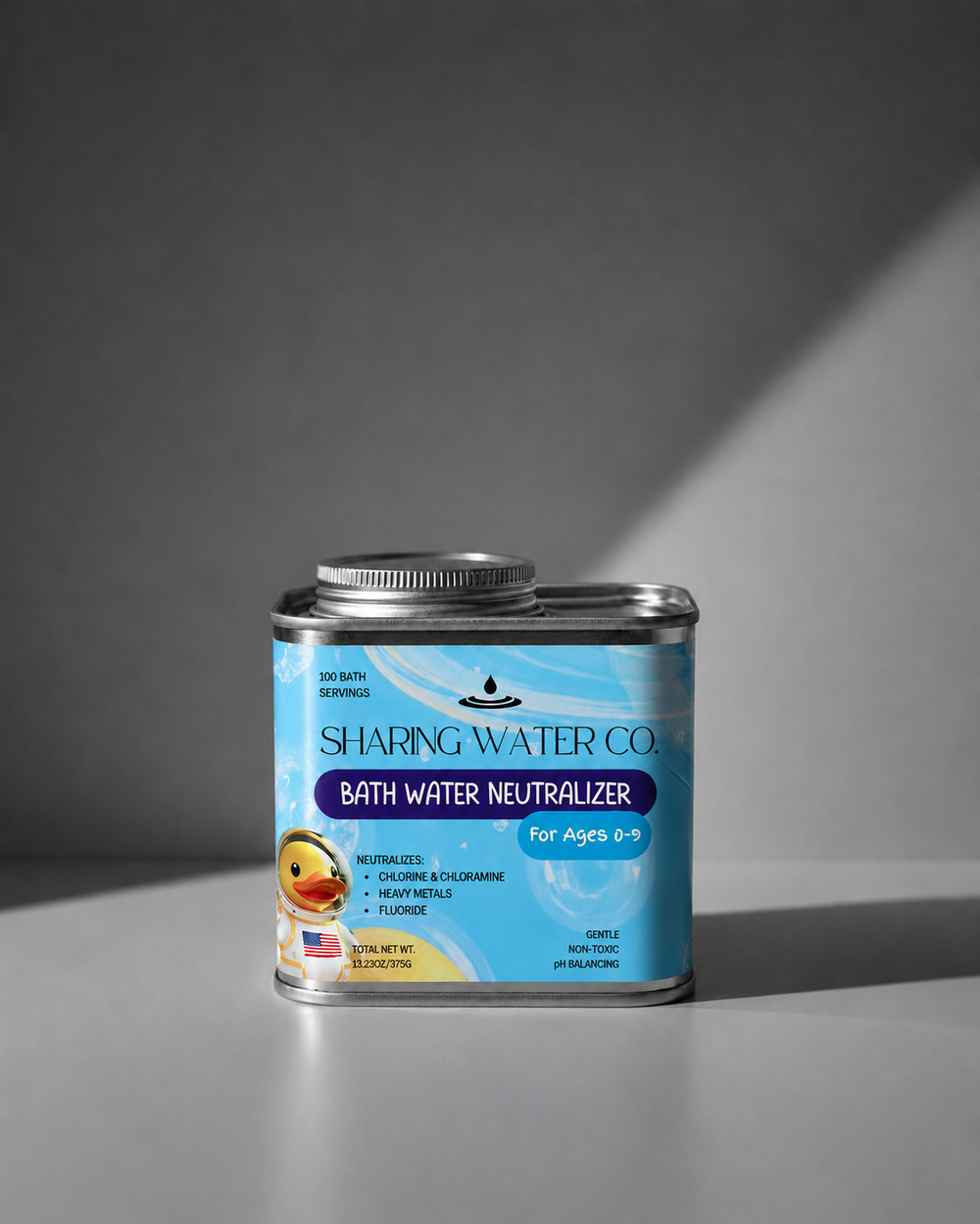 Bath Water Neutralizer for kids + babies