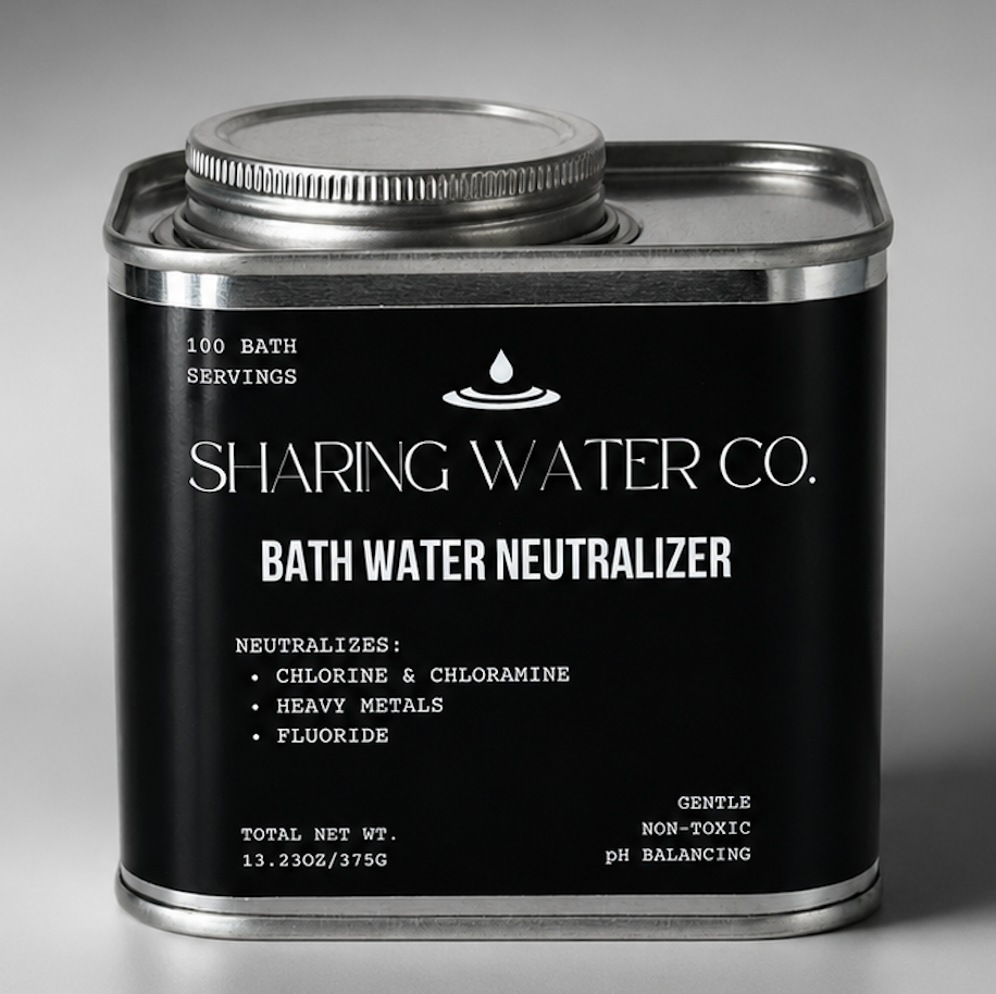 Sharing Water Co. Bath Water Neutralizer tin